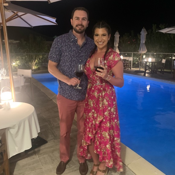 Midi wrap dress - Picture 2 of 3